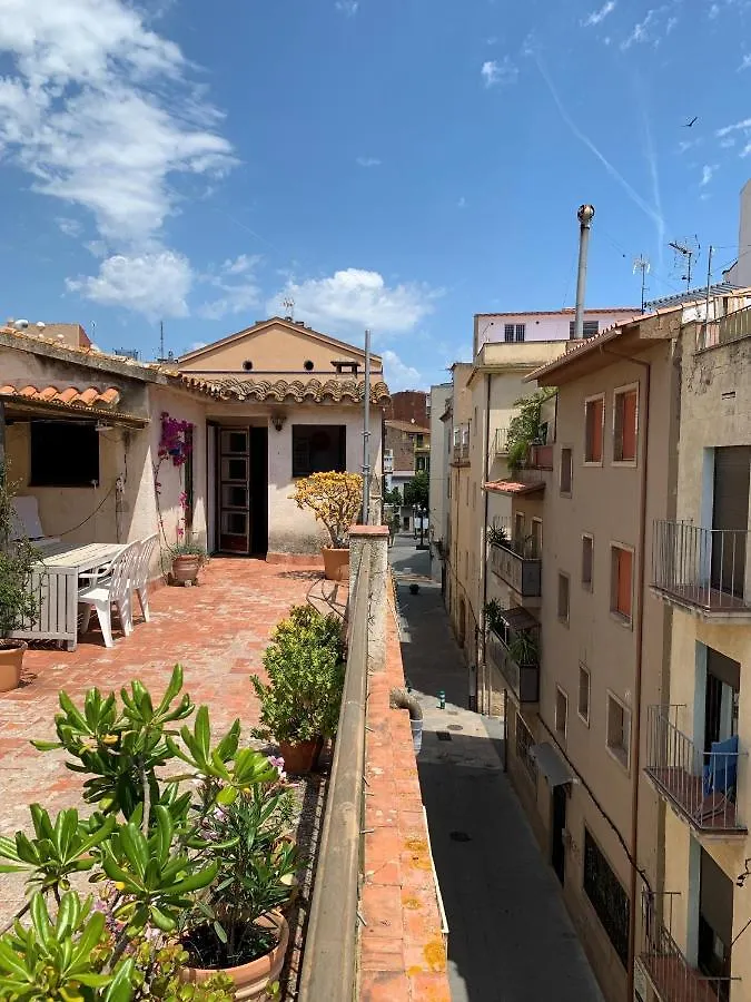 Notaria: Casco Antiguo Apartment with Garden Terrace Sant Feliu de Guixols